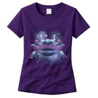 Cosmic Axolotl Womens T-Shirt
