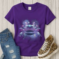 Cosmic Axolotl Womens T-Shirt