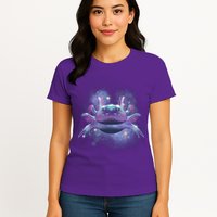 Cosmic Axolotl Womens T-Shirt