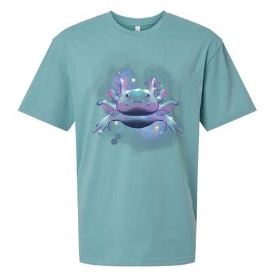 Cosmic Axolotl Sueded Cloud Jersey T-Shirt