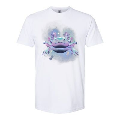 Cosmic Axolotl Softstyle CVC T-Shirt