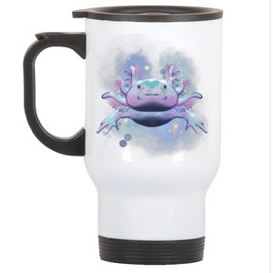 Cosmic Axolotl Stainless Steel Travel Mug