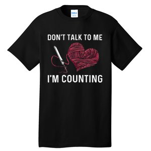 Crocheting Art Crocheter Crochet Lover Tall T-Shirt