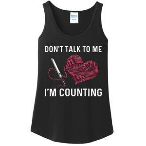 Crocheting Art Crocheter Crochet Lover Ladies Essential Tank