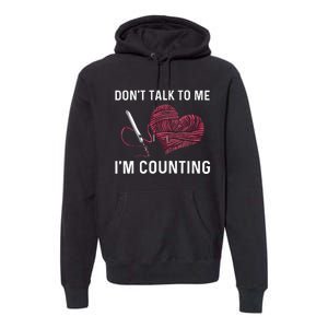 Crocheting Art Crocheter Crochet Lover Premium Hoodie