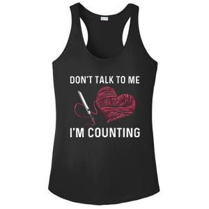 Crocheting Art Crocheter Crochet Lover Ladies PosiCharge Competitor Racerback Tank