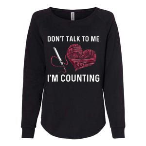 Crocheting Art Crocheter Crochet Lover Womens California Wash Sweatshirt