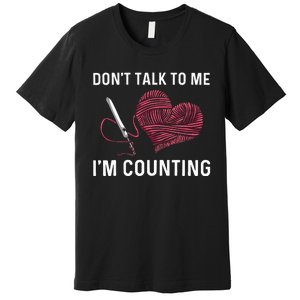 Crocheting Art Crocheter Crochet Lover Premium T-Shirt