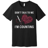 Crocheting Art Crocheter Crochet Lover Premium T-Shirt