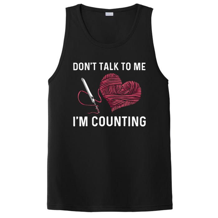 Crocheting Art Crocheter Crochet Lover PosiCharge Competitor Tank