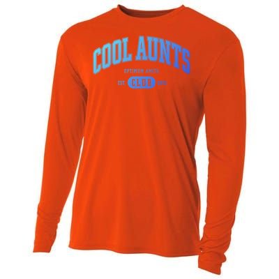 Cool Aunts Club Gift Cooling Performance Long Sleeve Crew