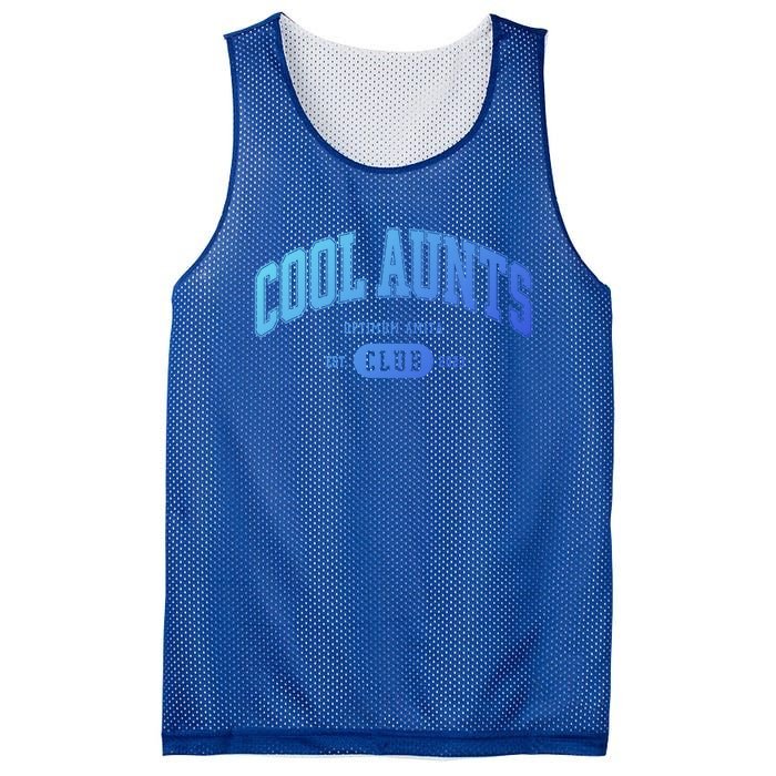 Cool Aunts Club Gift Mesh Reversible Basketball Jersey Tank