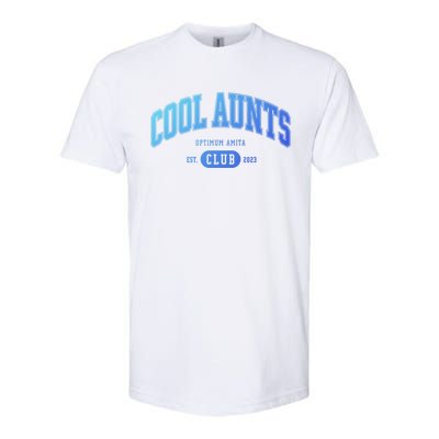 Cool Aunts Club Gift Softstyle CVC T-Shirt