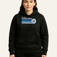 Cardano Ada Cryptocurrency Crypto Currency Blockchain Retro Hoodie