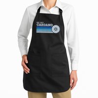 Cardano Ada Cryptocurrency Crypto Currency Blockchain Retro Apron
