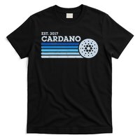 Cardano Ada Cryptocurrency Crypto Currency Blockchain Retro T-Shirt
