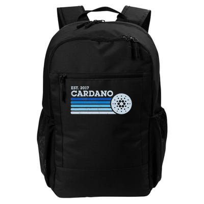 Cardano Ada Cryptocurrency Crypto Currency Blockchain Retro Backpack