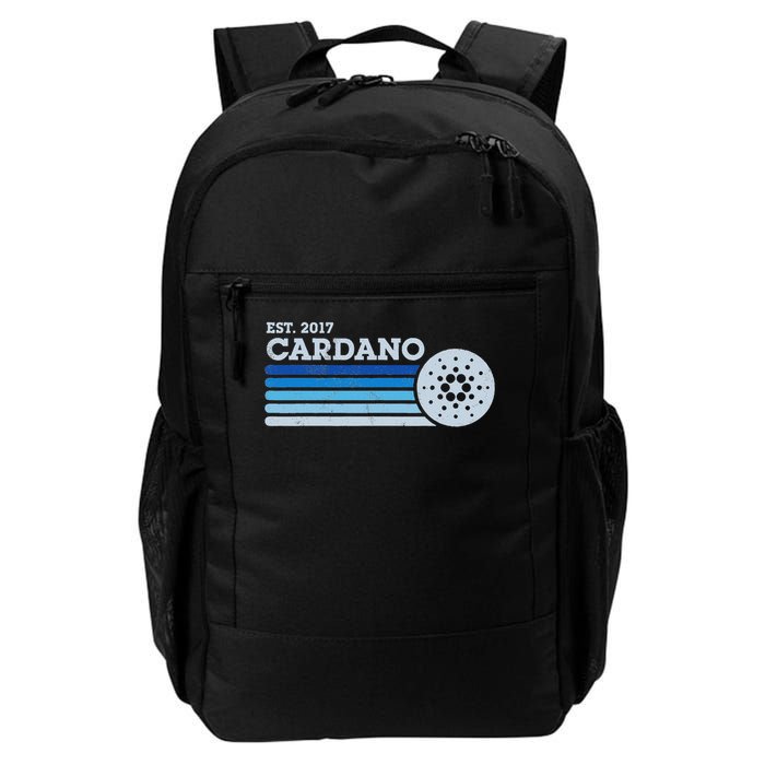 Cardano Ada Cryptocurrency Crypto Currency Blockchain Retro Backpack