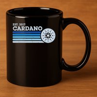 Cardano Ada Cryptocurrency Crypto Currency Blockchain Retro 11oz C Handle Ceramic Mug