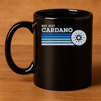 Cardano Ada Cryptocurrency Crypto Currency Blockchain Retro 11oz C Handle Ceramic Mug