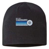 Cardano Ada Cryptocurrency Crypto Currency Blockchain Retro Sustainable Beanie