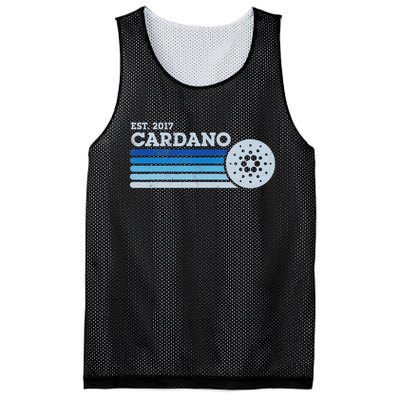 Cardano Ada Cryptocurrency Crypto Currency Blockchain Retro Mesh Reversible Basketball Jersey Tank
