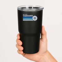 Cardano Ada Cryptocurrency Crypto Currency Blockchain Retro Tumbler