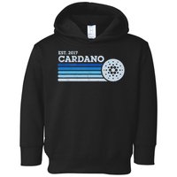 Cardano Ada Cryptocurrency Crypto Currency Blockchain Retro Toddler Hoodie