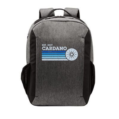 Cardano Ada Cryptocurrency Crypto Currency Blockchain Retro Vector Backpack