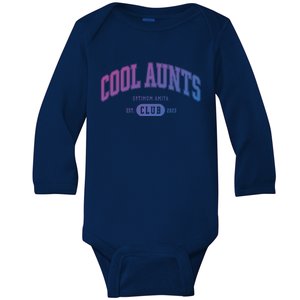 Cool Aunts Club Gift Baby Long Sleeve Bodysuit