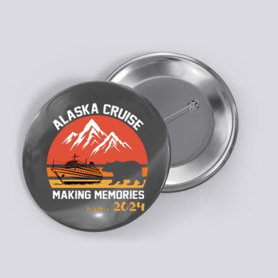 Cute Alaska Cruise Family Vacation Gift Button