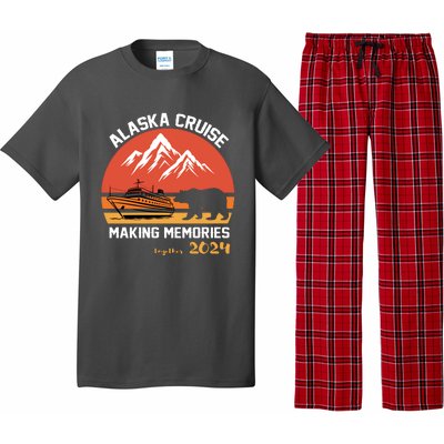 Cute Alaska Cruise Family Vacation Gift Pajama Set