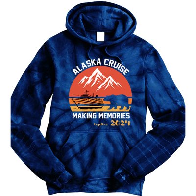 Cute Alaska Cruise Family Vacation Gift Tie Dye Hoodie