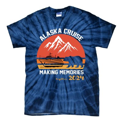 Cute Alaska Cruise Family Vacation Gift Tie-Dye T-Shirt