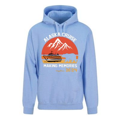 Cute Alaska Cruise Family Vacation Gift Unisex Surf Hoodie