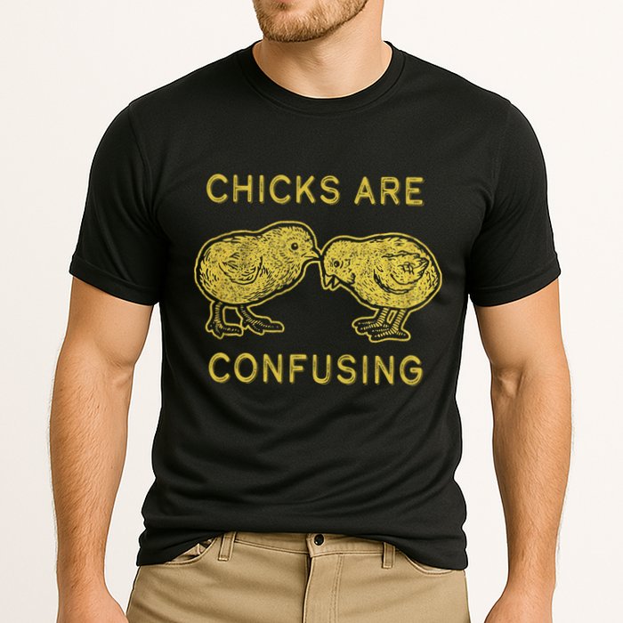 CHICKS ARE CONFUSING Performance Shirt