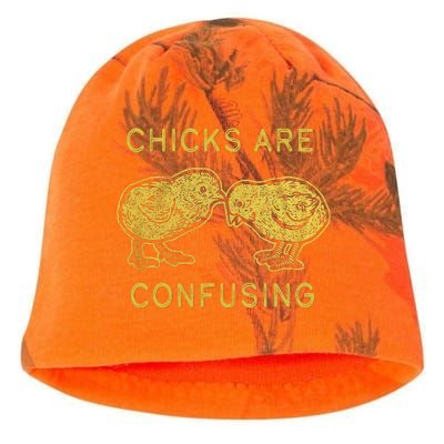 CHICKS ARE CONFUSING Kati - Camo Knit Beanie