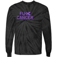 Cancer Awareness Tie-Dye Long Sleeve Shirt