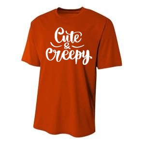 Cute And Creepy Halloween Funny Performance Sprint T-Shirt