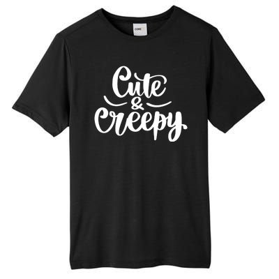 Cute And Creepy Halloween Funny Tall Fusion ChromaSoft Performance T-Shirt