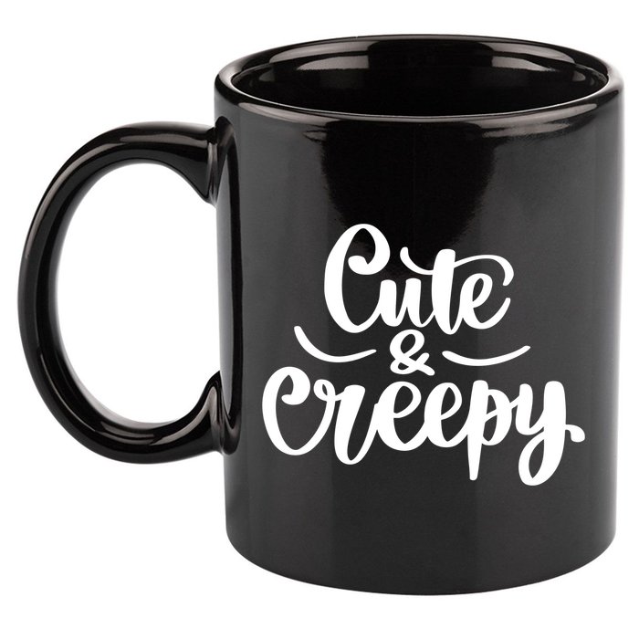 Cute And Creepy Halloween Funny 11oz C Handle Ceramic Mug