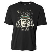 Camping And Coffee Cooling Performance Crew T-Shirt