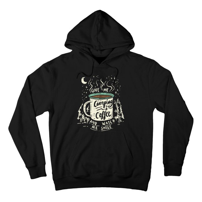 Camping And Coffee Hoodie