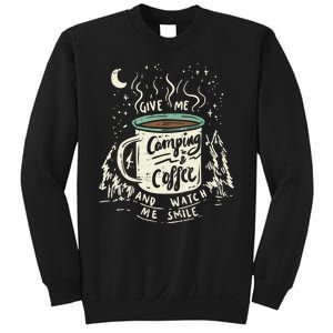 Camping And Coffee Sweatshirt