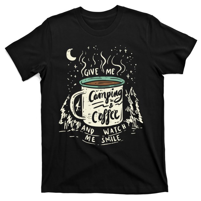 Camping And Coffee T-Shirt