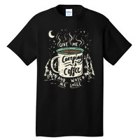 Camping And Coffee Tall T-Shirt