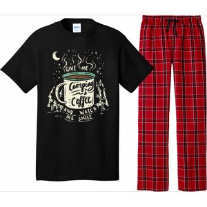 Camping And Coffee Pajama Set