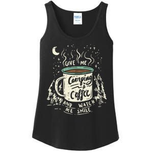 Camping And Coffee Ladies Essential Tank