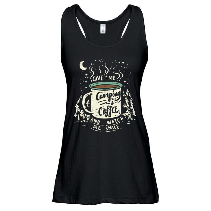 Camping And Coffee Ladies Essential Flowy Tank