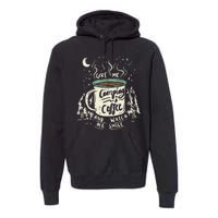 Camping And Coffee Premium Hoodie